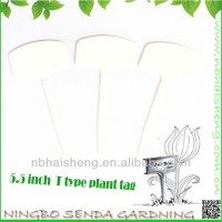 PP plastic 5.5 inch T type garden labels