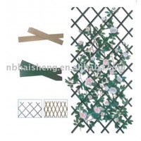 Plastic garden trellis