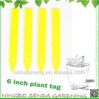 6 inch PP garden plant labels