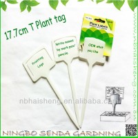 PP plastic 7 inch T type garden labels